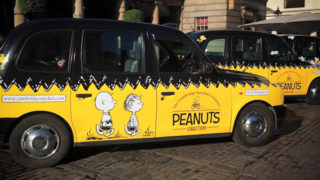 【タクシー】スヌーピー(Peanuts) × cambridge satchel